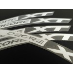 Mountain Bicycle Wheels MTB Rim Decal Stickers for XT M785